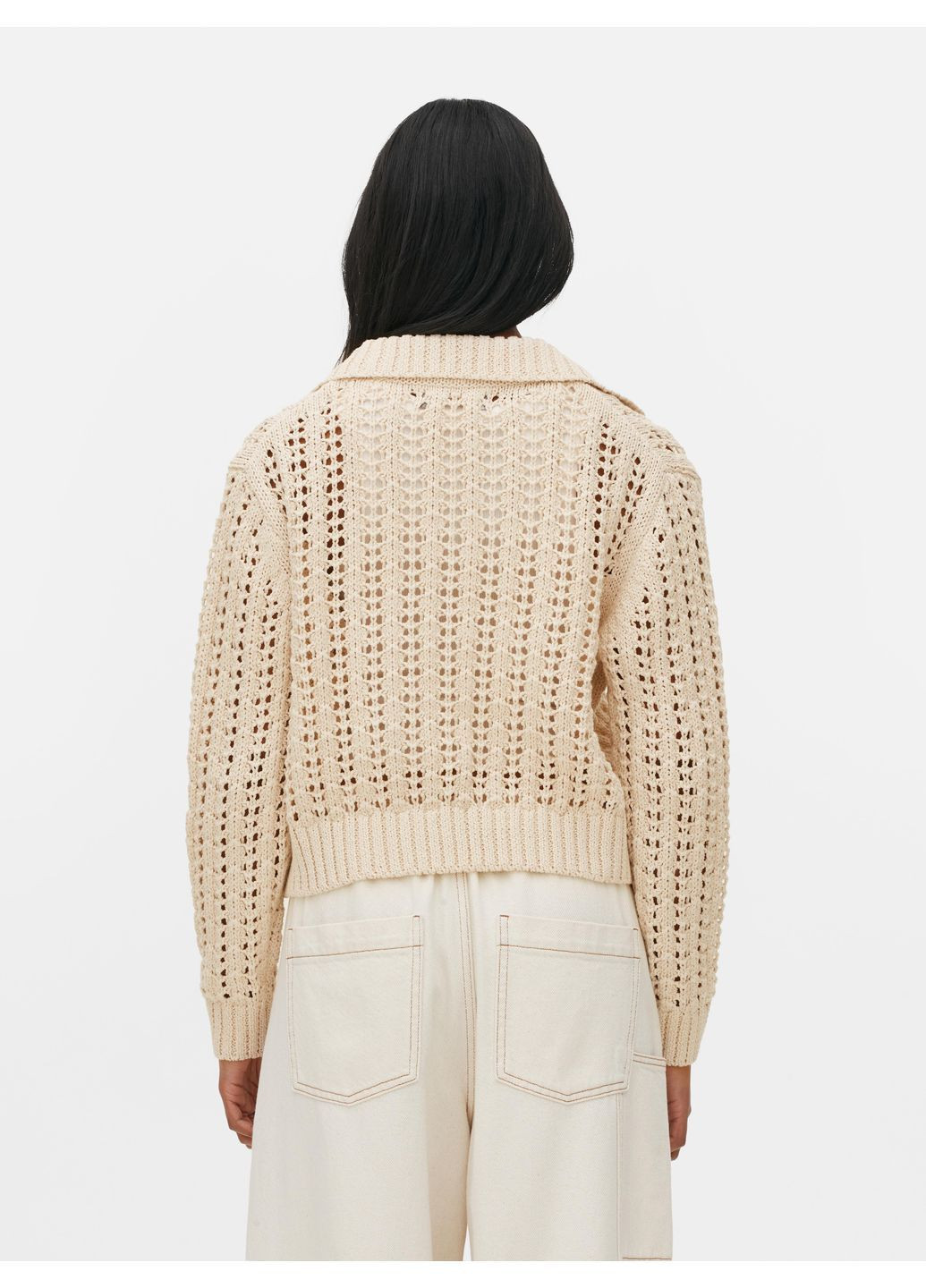 Світло-бежевий пуловер демісезон,світло-бежевий, Primark