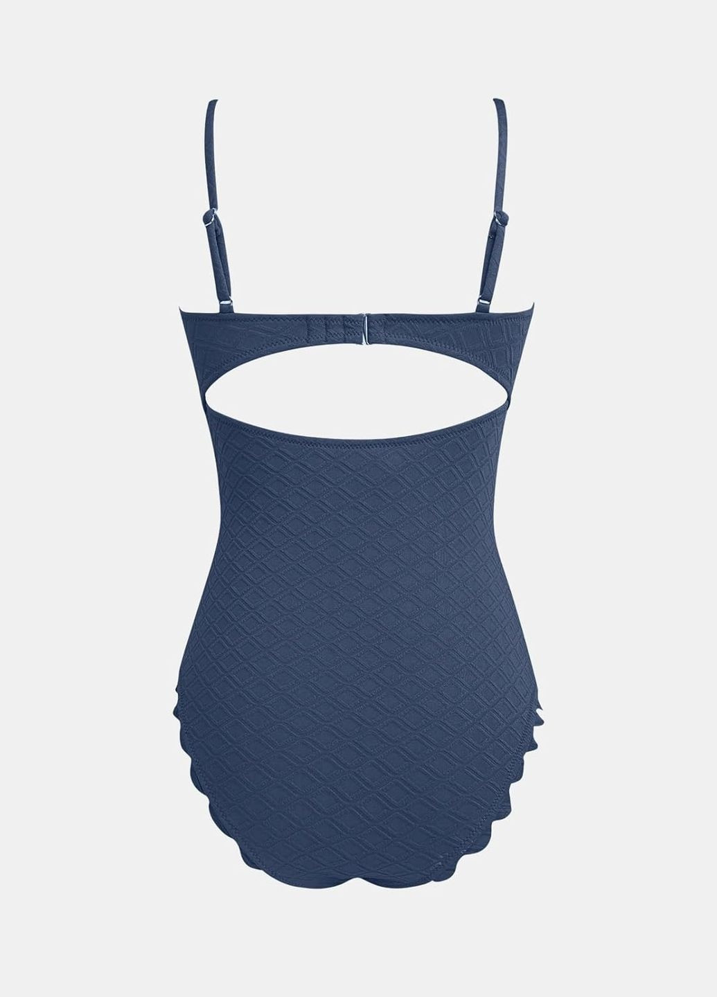 Темно-синий летний купальник CUPSHE