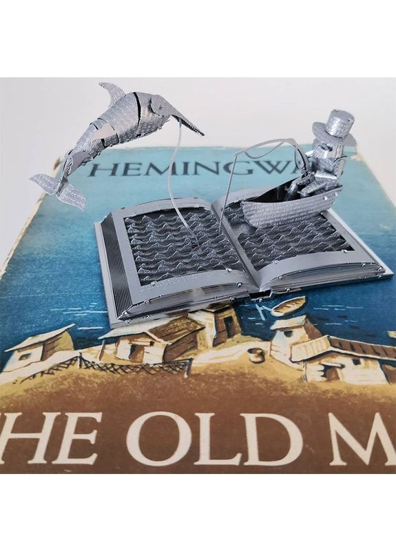 Металевий 3D-пазл Скульптура "Старий і море" No Brand (362452750)