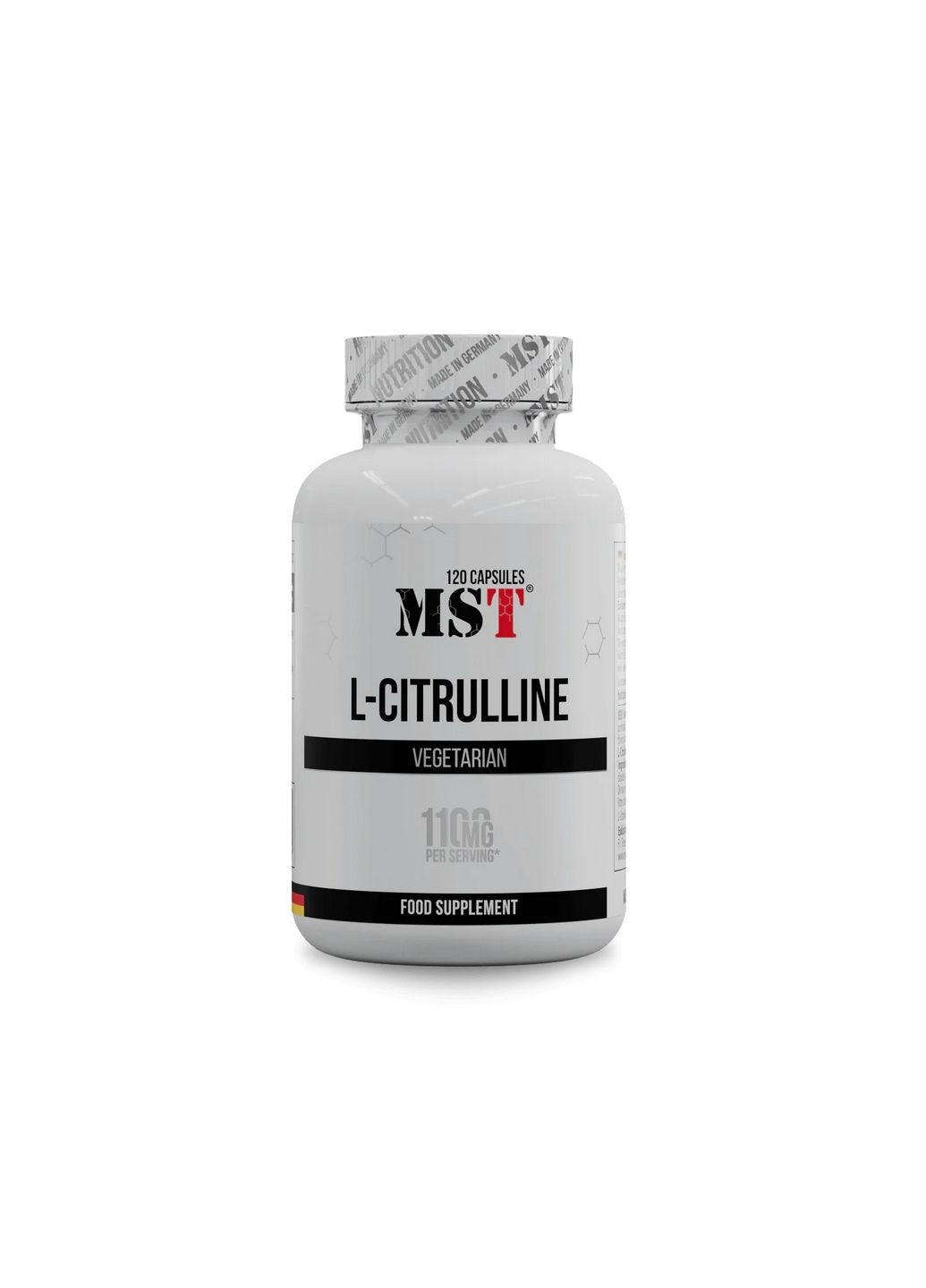 Аминокислота L-Citrulline, 120 капсул MST (315873176)