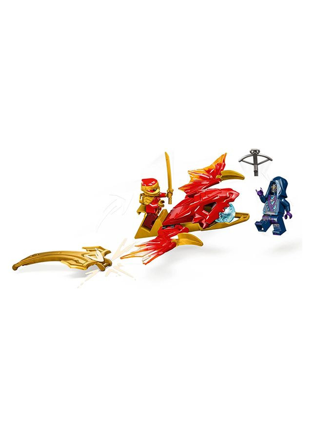 Конструктор Атака повсталого дракона Кая колір різнокольоровий ЦБ-00242000 Lego (282818297)