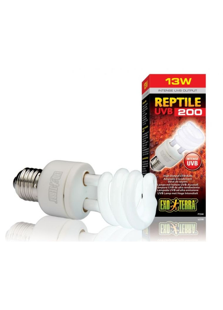 Лампа ультрафіолетова для рептилій Hagen Reptile UVB200 13W E27 Exo Terra (292259540)