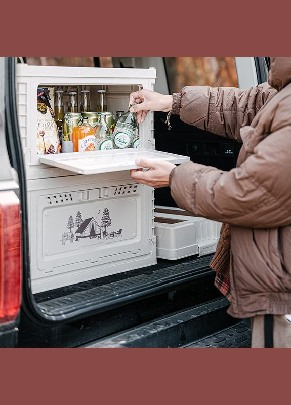 Складаний контейнер CNH22SN019 25 л + 5 л, світло-сірий Naturehike (353503850)