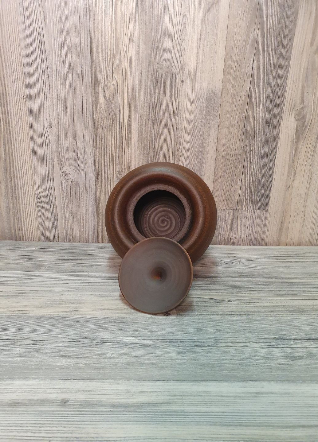 Горшочек для запекания 1,1 л., из красной глины No Brand (329408494)