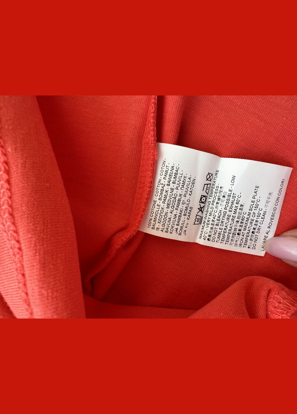 Красный летний комплект костюм для девочки футболка красный пляж 2000-11+ велосипедки черные трикотажные 2000-12 (104 см) OVS