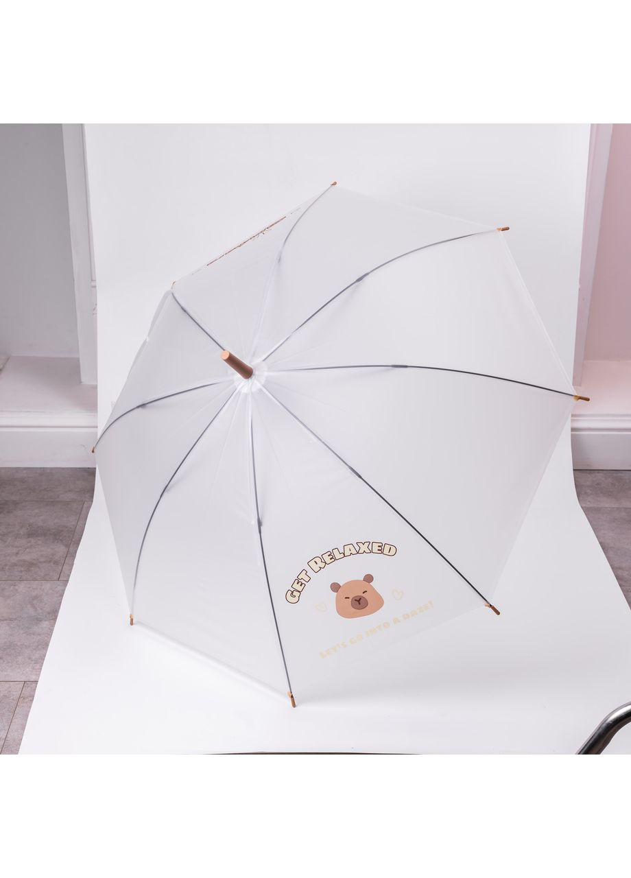 Комбинированный классический зонт-трость полуавтомат из полиэстера 8 спиц диаметр 92 см hp-23-10 Yiwu (365548838)