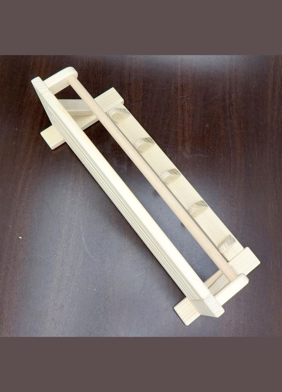 Вішалка для одягу з дерева Катарінс бланже (ВДО-003201) No Brand (327845486)