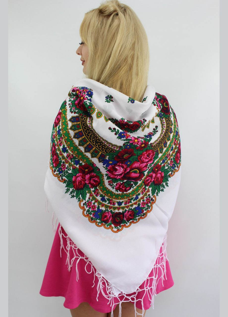 Платок шерстяной украинский народный "Вечные традиции" код 630001 Husta (329188105)