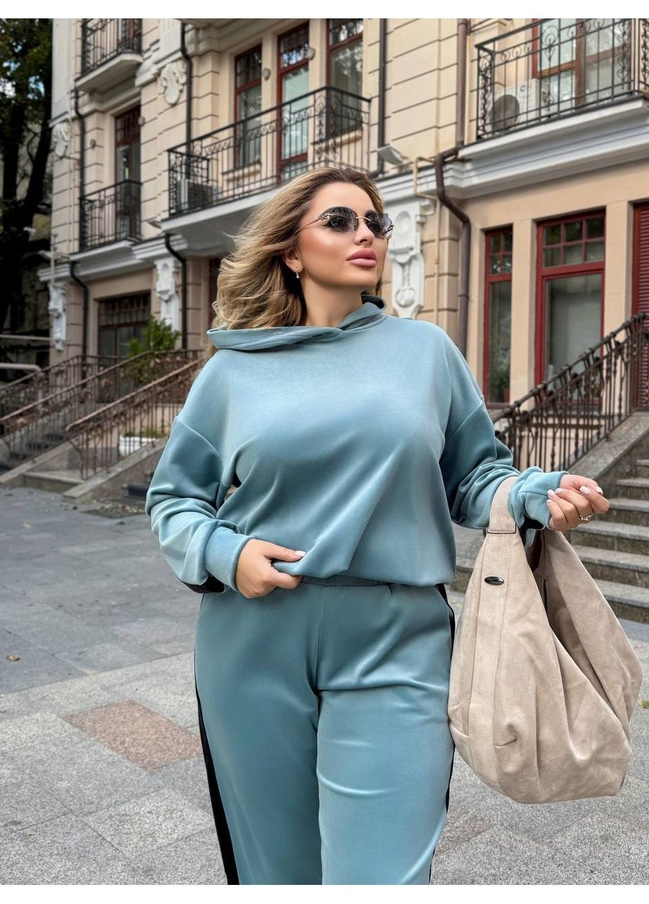 Жіночий велюровий костюм Osoblyva (366528215)