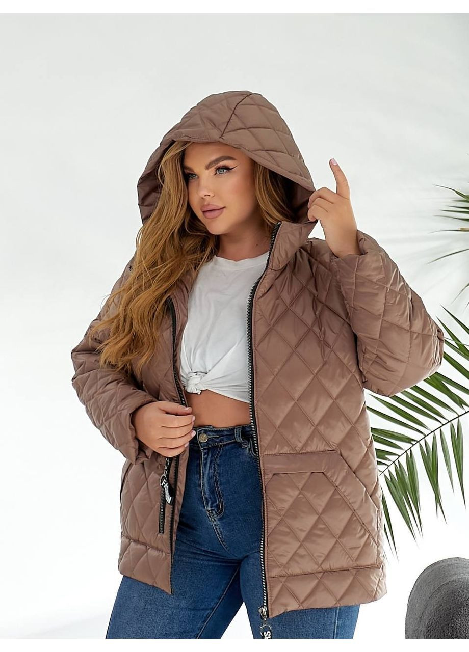 Коричнева демісезонна жіноча куртка Asi.Store.ua