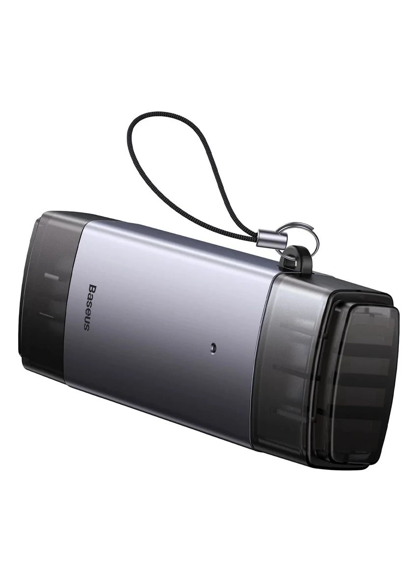 Картрідер Lite Series USB-A & Type-C to SD/TF Card Reader WKQX060113 Grey Baseus (270000207)