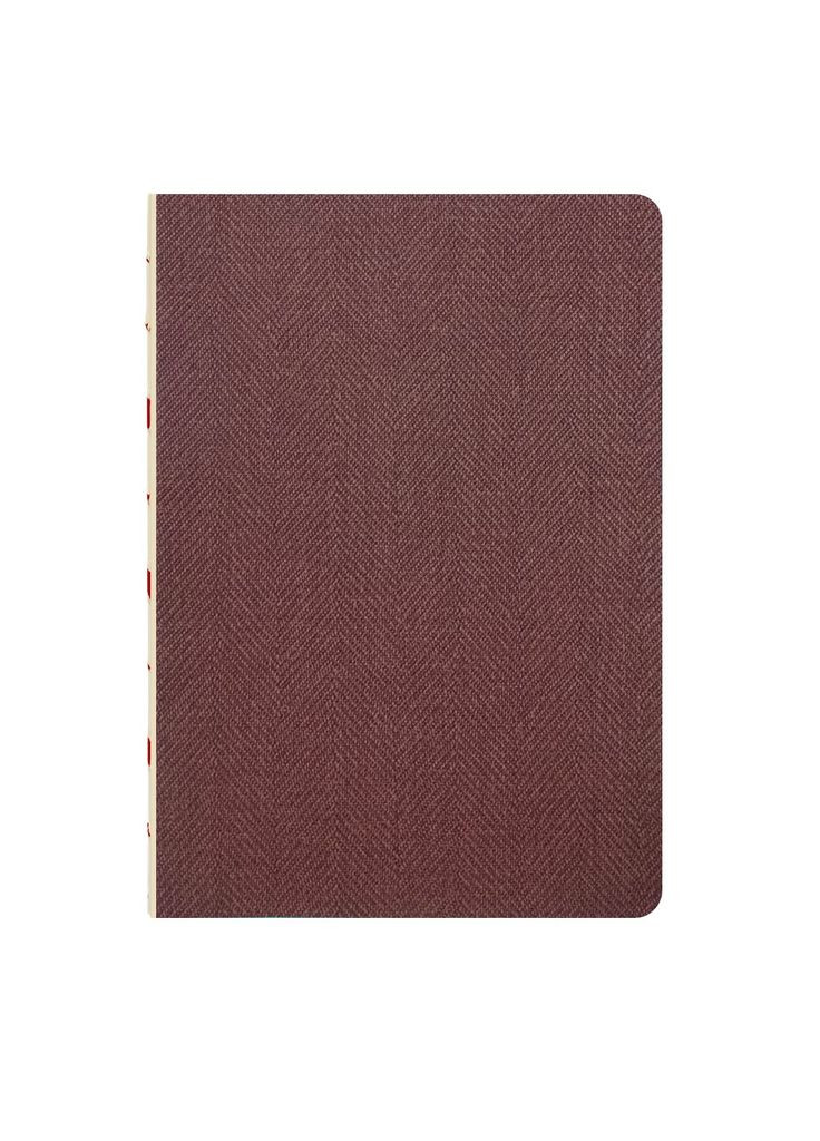 Скетчбук А5, бордовый 128 листов, гибкая обложка, искусственная кожа Фабрика Поліграфіст (281999696)
