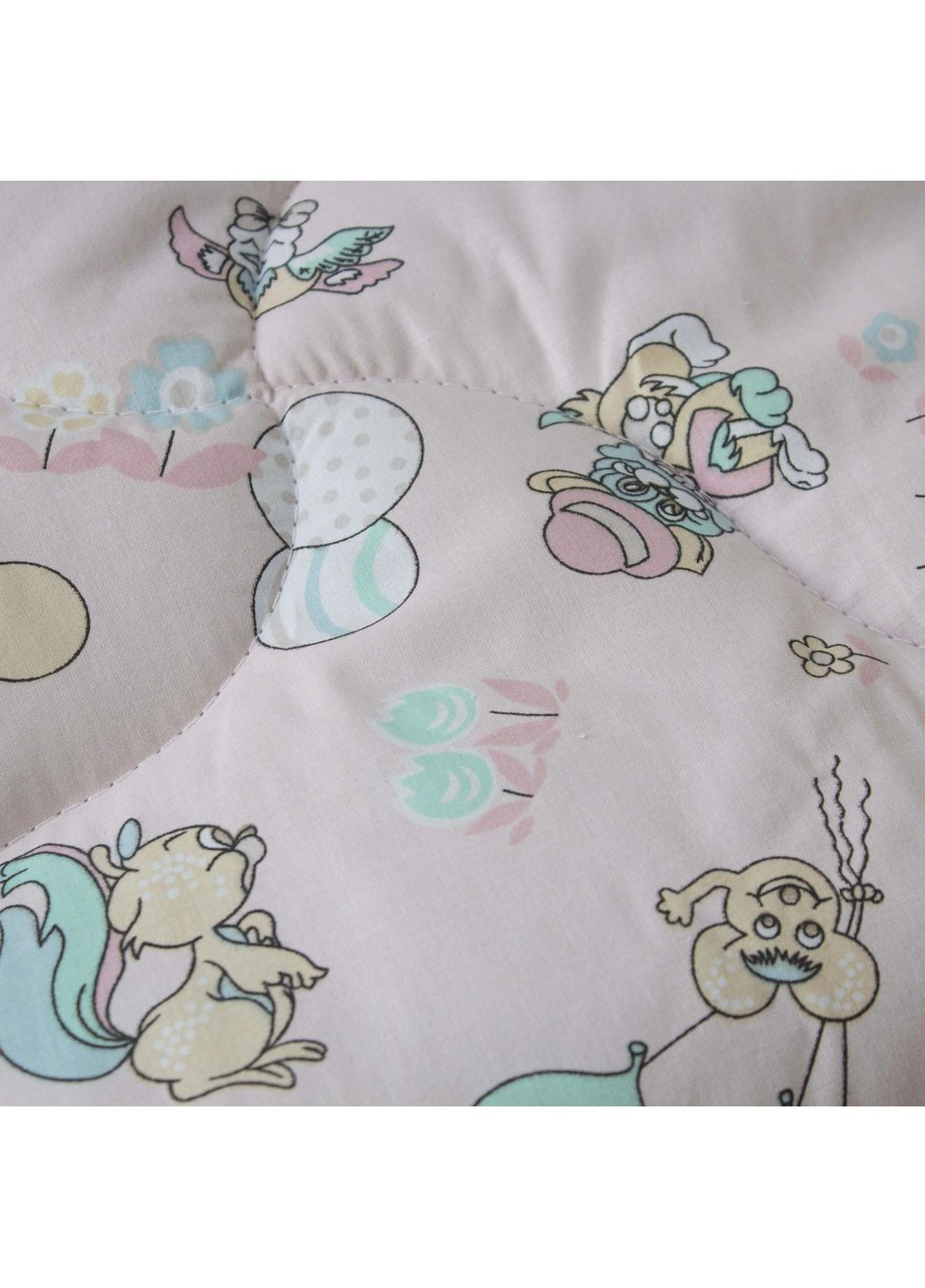Дитяча ковдра 105*140 см, 250 гр/м2 гіпоалергенна LITTLE FRIENDS Paradise Circus Рожева (29870105140) ТЕП (368157366)