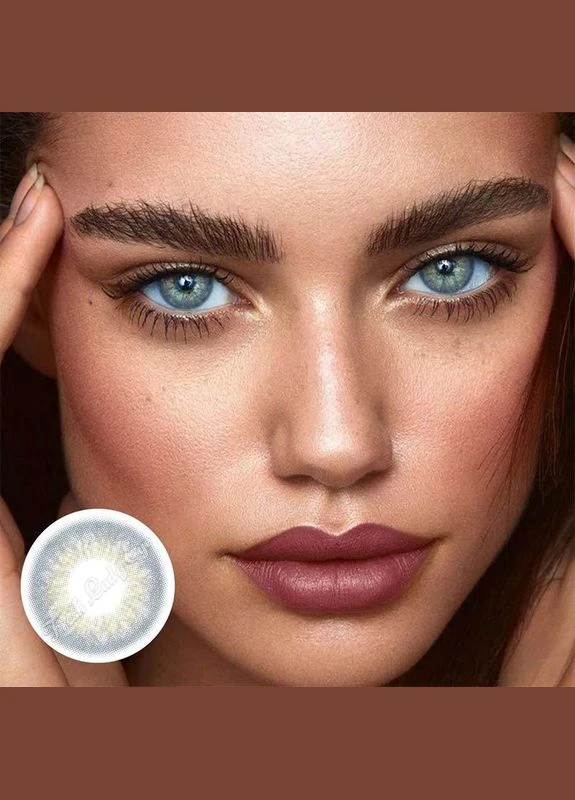 Цветные линзы серые DNA Taylor Grey Coloured. Подходят для светлых и темных глаз (опт и розница) FreshLady (339872091)