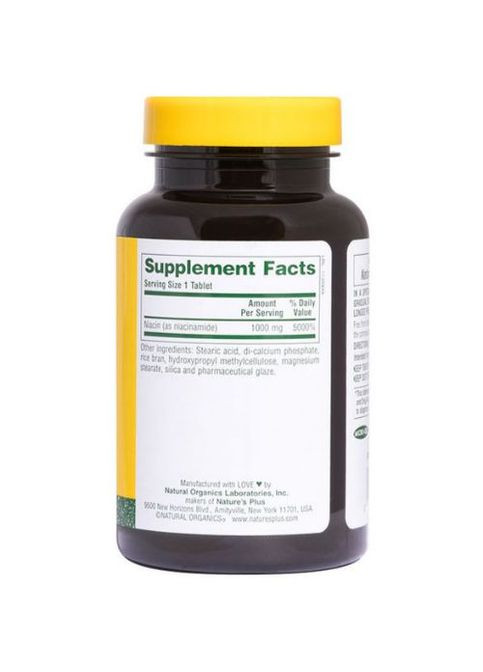 Nature's Plus Niacinamide 1000 mg 90 Tabs Natures Plus (314952998)