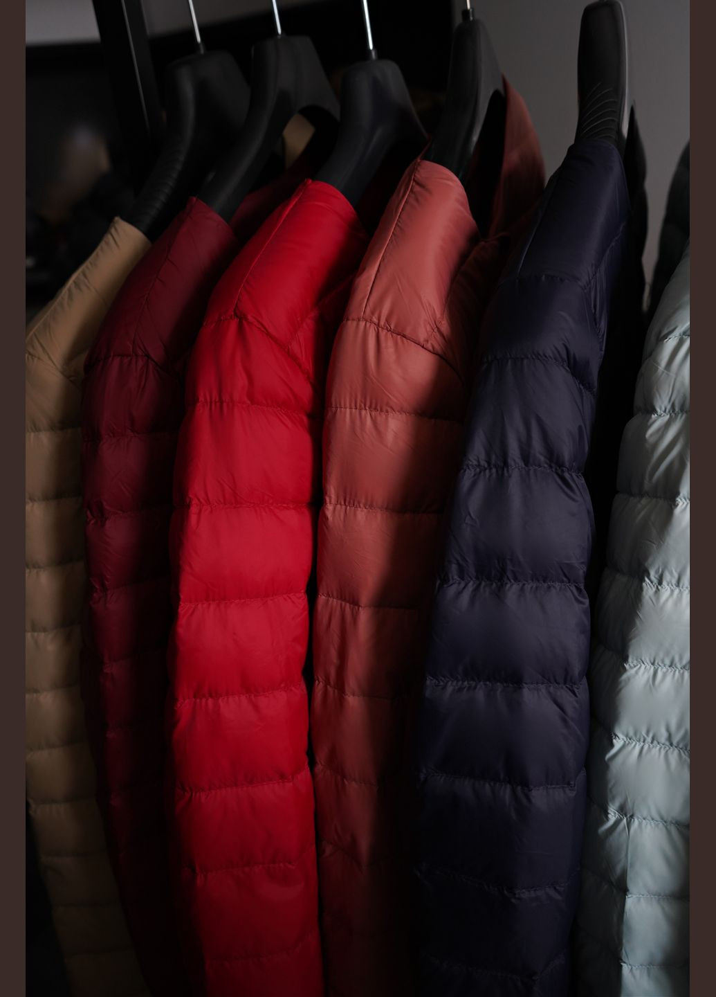 Желтый демисезонный Пуховик One