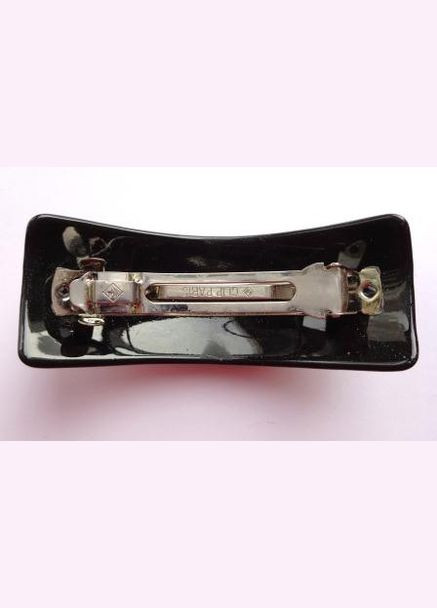 Заколка-автомат для волосся з ручним розписом"Жовті ромашки" No Brand (349843480)