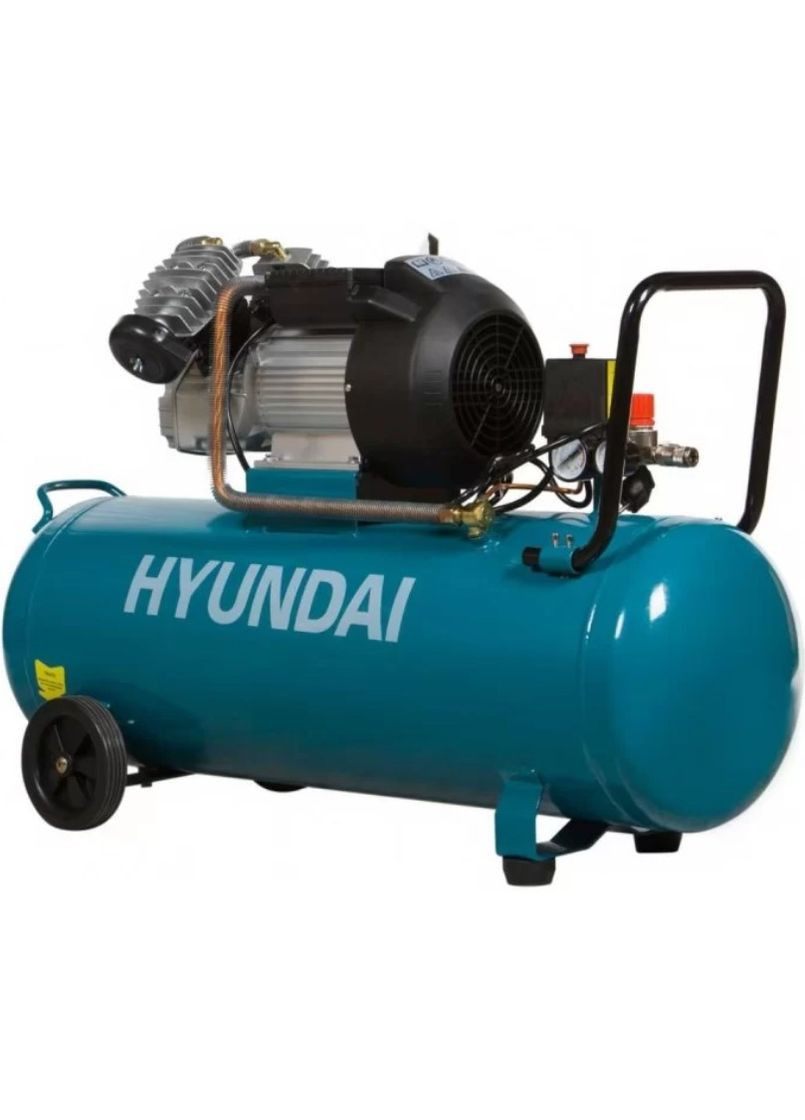 Компрессор воздушный HYC 3080V (2.2 кВт, 80 л, 420 л/мин) масляный, двухцилиндровый (22860) Hyundai (264208556)