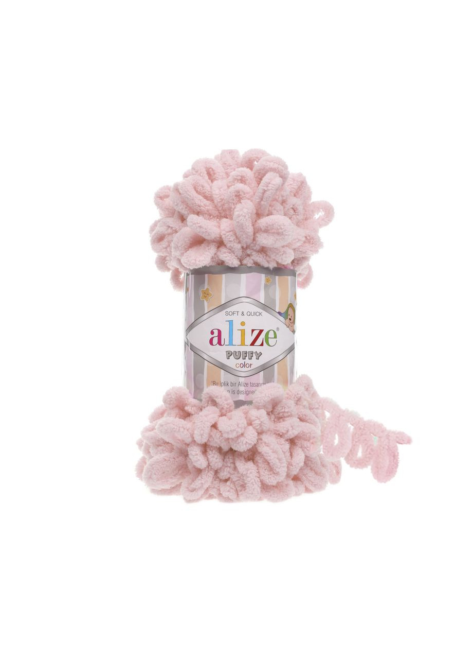 Пряжа Puffy 161 алізе пуффі плюшева Alize (326835177)