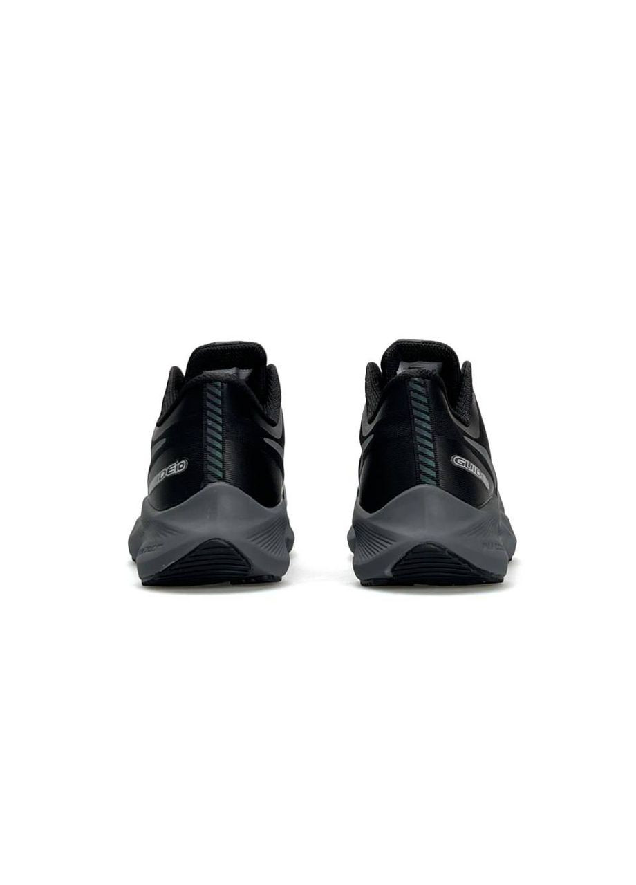 Темно-сірі Осінні кросівки чоловічі nike No Brand Air Zoom Winflo 8 Shield Black Grey