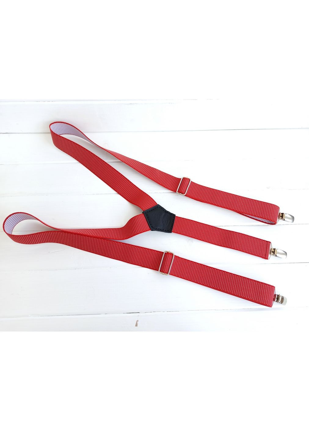 Подтяжки красные в горошек Major Style (357206597)