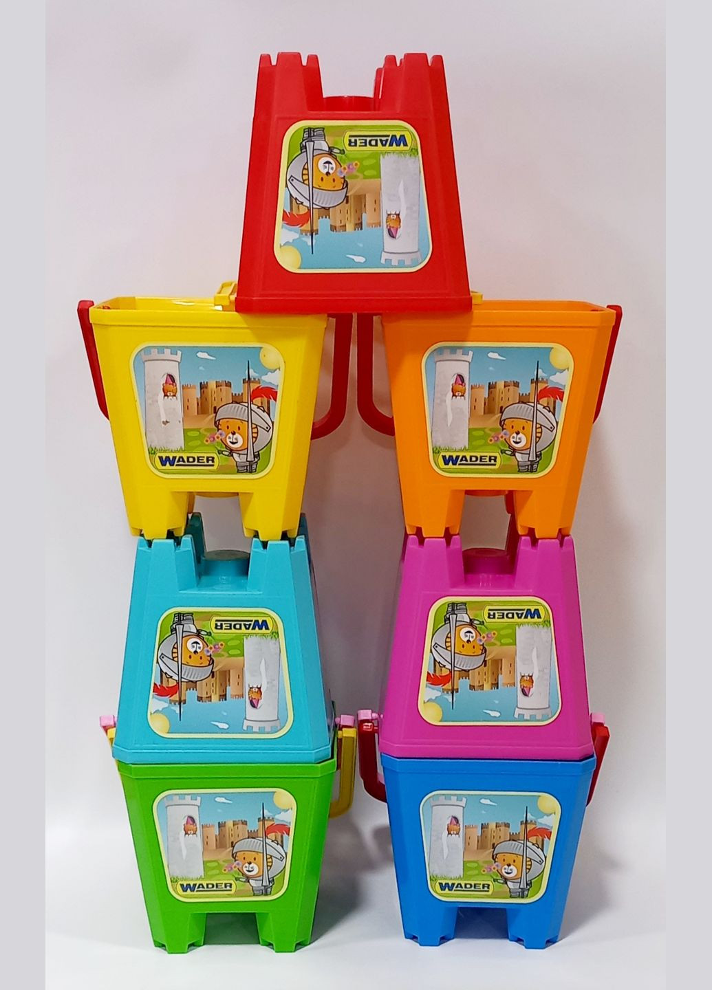 Ведро для песка Замок, 39021 (4820159390212) Салатовый Тигрес (306850321)