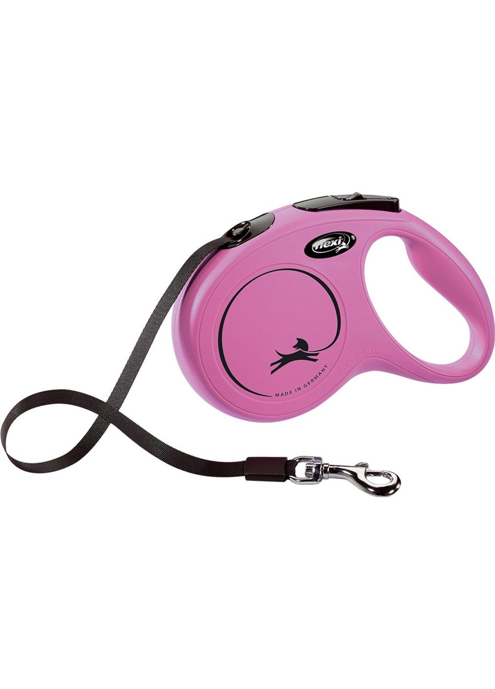 Поводок-рулетка New Classic M 5 м Розовый (4000498032237) Flexi (364749206)