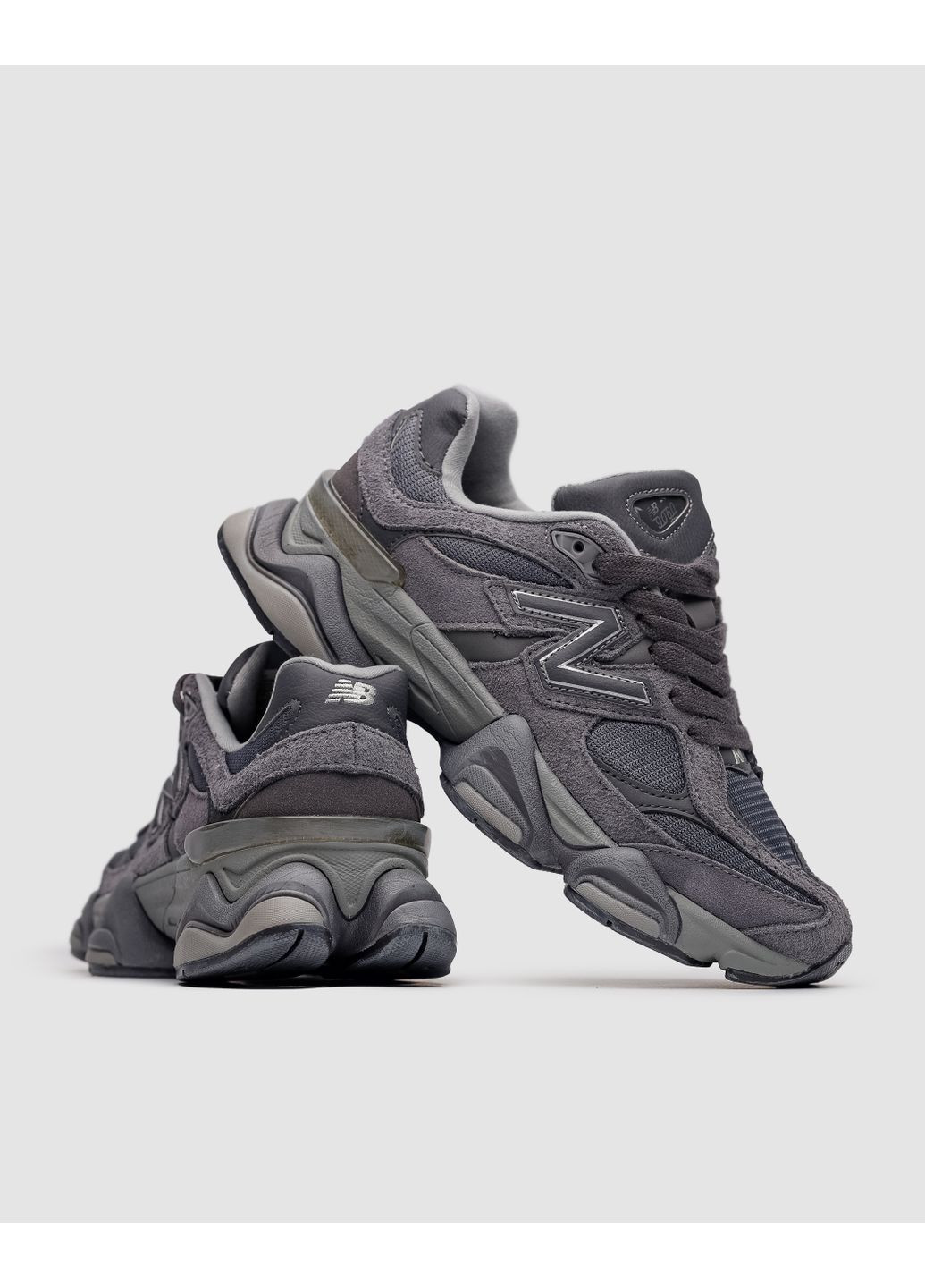 КРОСІВКИ ЖІНОЧІ NEW BALANCE 9060 DARK GREY НЬЮ БЕЛАНС 9060 No Brand сірі демісезони (367174661)