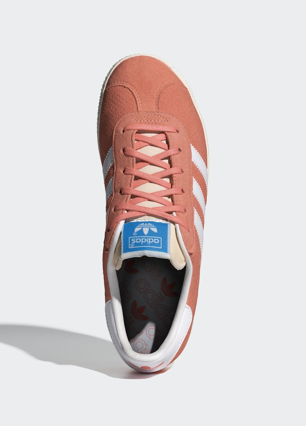 Червоні всесезонні кросівки gazelle adidas