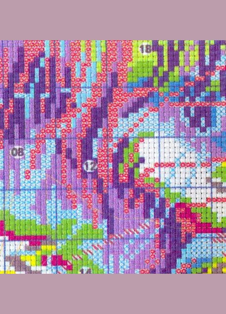 Набір для вишивання за нанесеною на канву схемою "Winter fox". AIDA 14CT printed 70*33 см Joy Sunday (313613335)