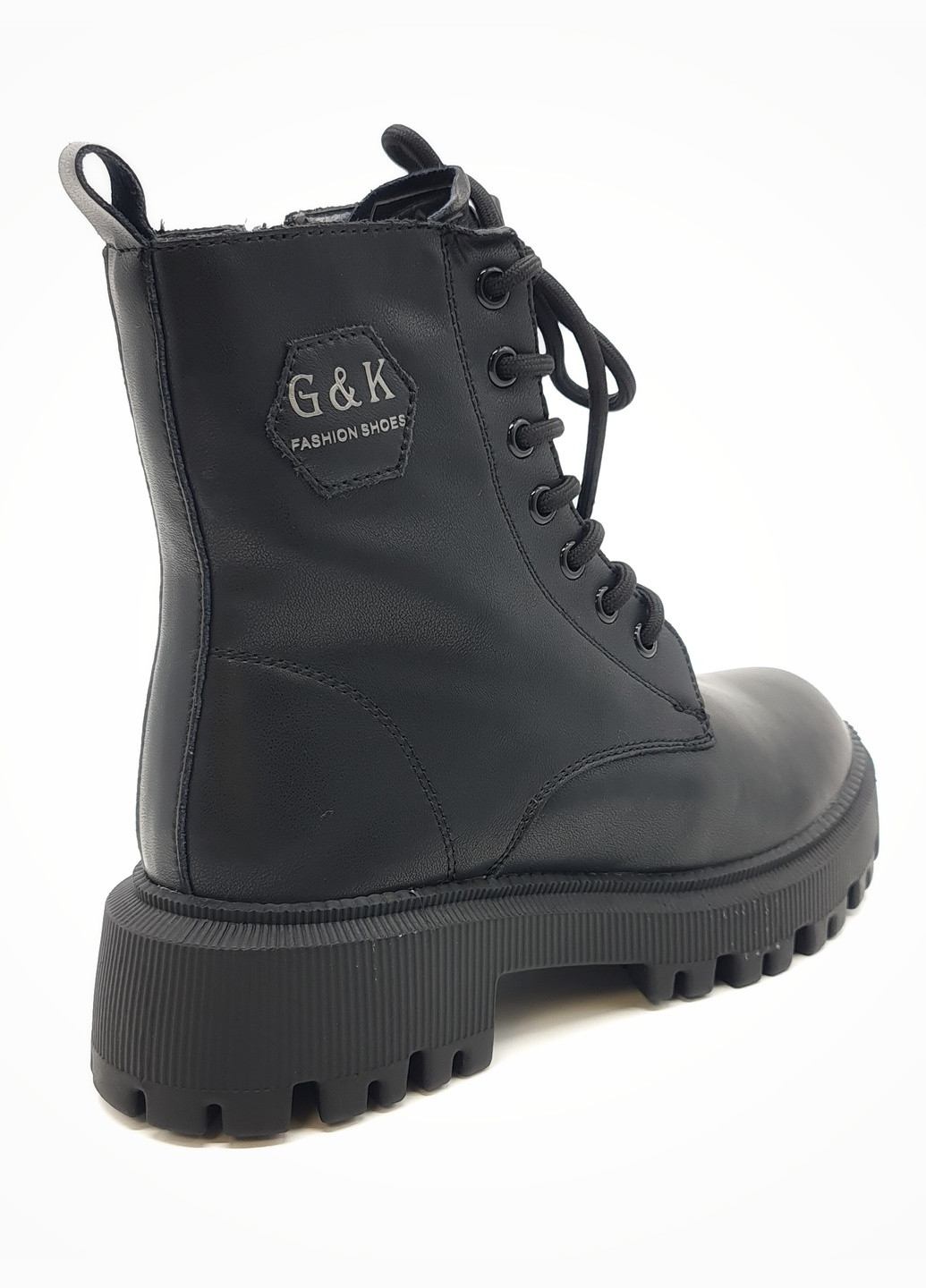 Осенние женские ботинки зимние черные кожаные ii-11-2 23 см(р) It is