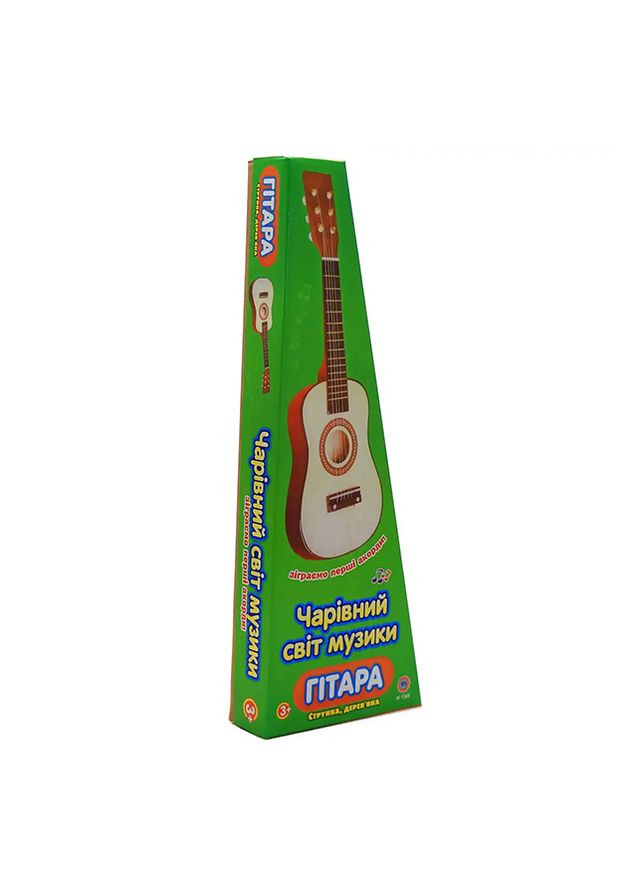 Гитара деревянная цвет разноцветный ЦБ-00240928 No Brand (282818473)