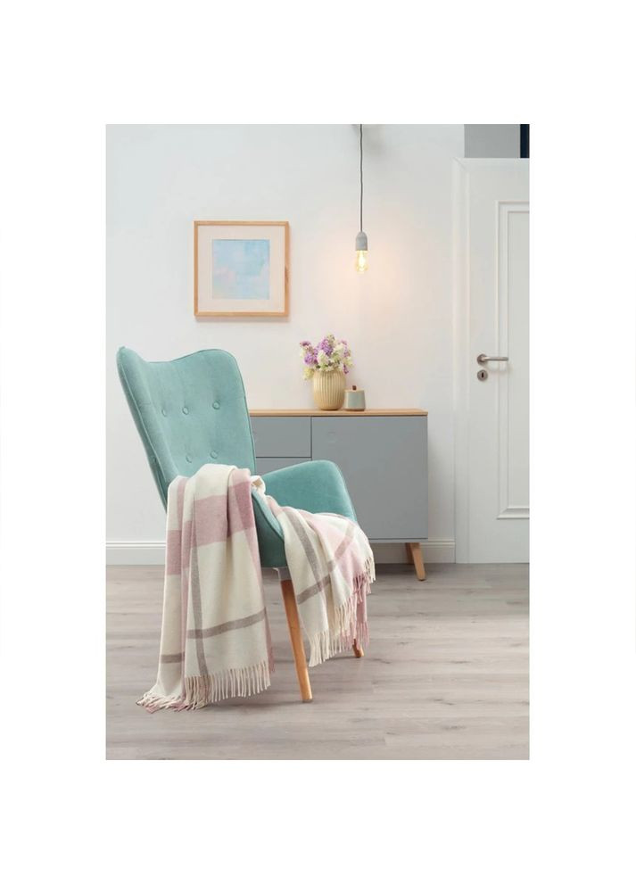 Плед Plaid Bergamo rose 130х170 см 797674 Biederlack (366300522)