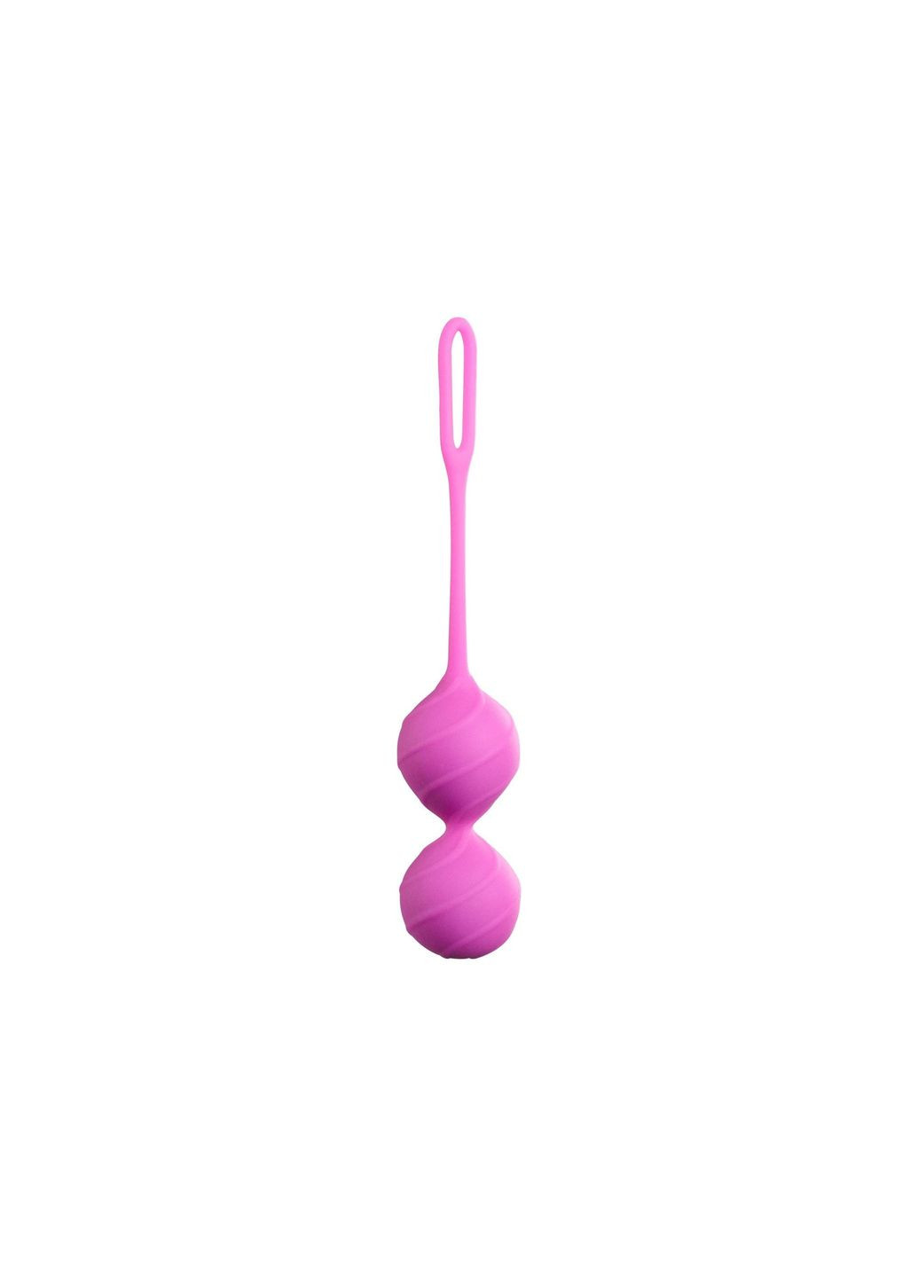 Вагинальные шарики рельефные Honeybuns Pretty Violet, розовые Miss V (292117942)