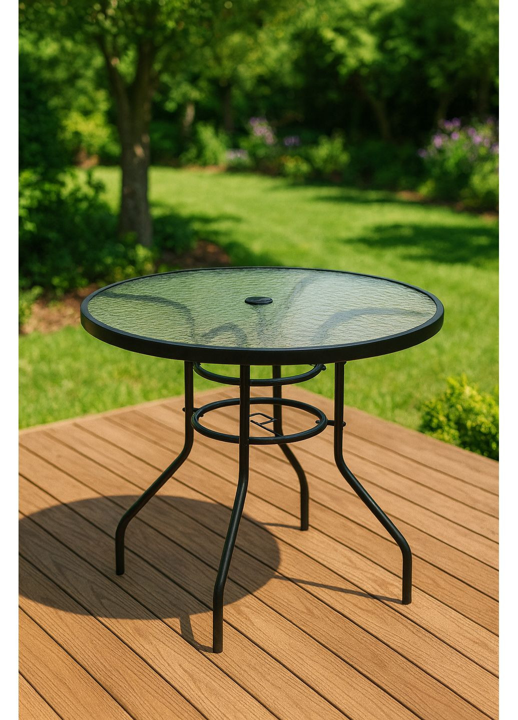 Садовый стол Acapulco с местом для зонта Costway (362028066)