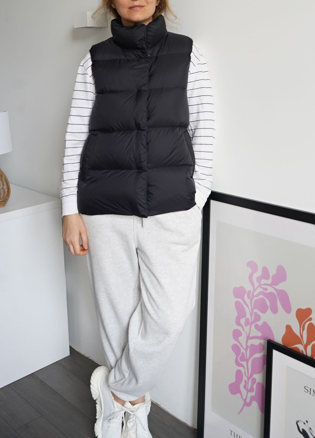 Жіночий базовий пуховий жилет One (360974170)