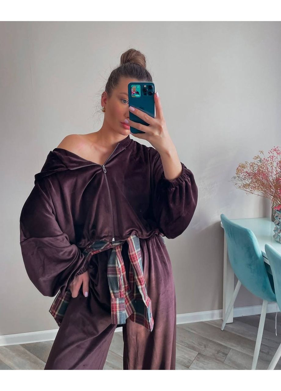 Женский костюм из велюра Україна (360545037)