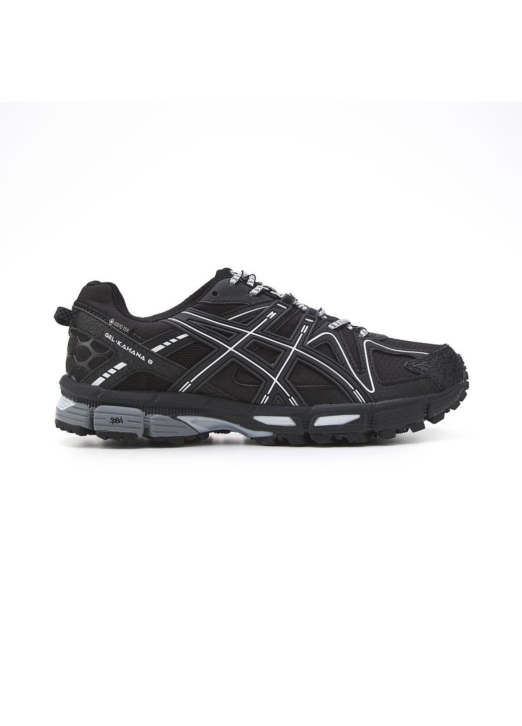 Черные демисезонные кроссовки мужские asics gel-kahana 8 black gore-tex асикс гель кахано No Brand