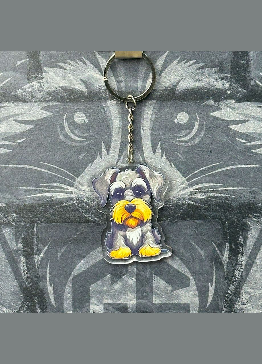 Брелок з Акрилу Шнауцер No Brand (339618480)