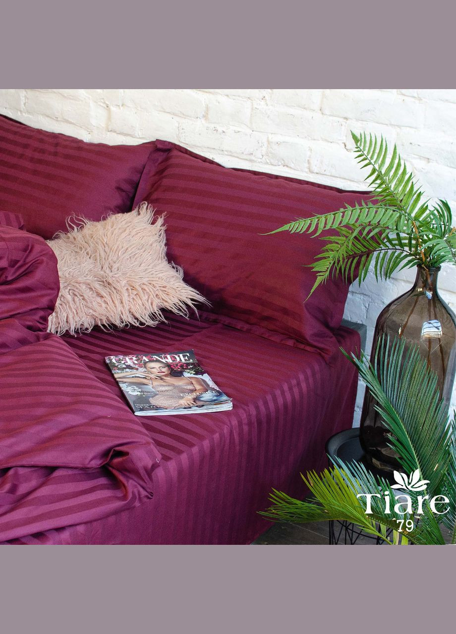 Постельное белье Вилюта сатин страйп 79 семейное Viluta (288045819)