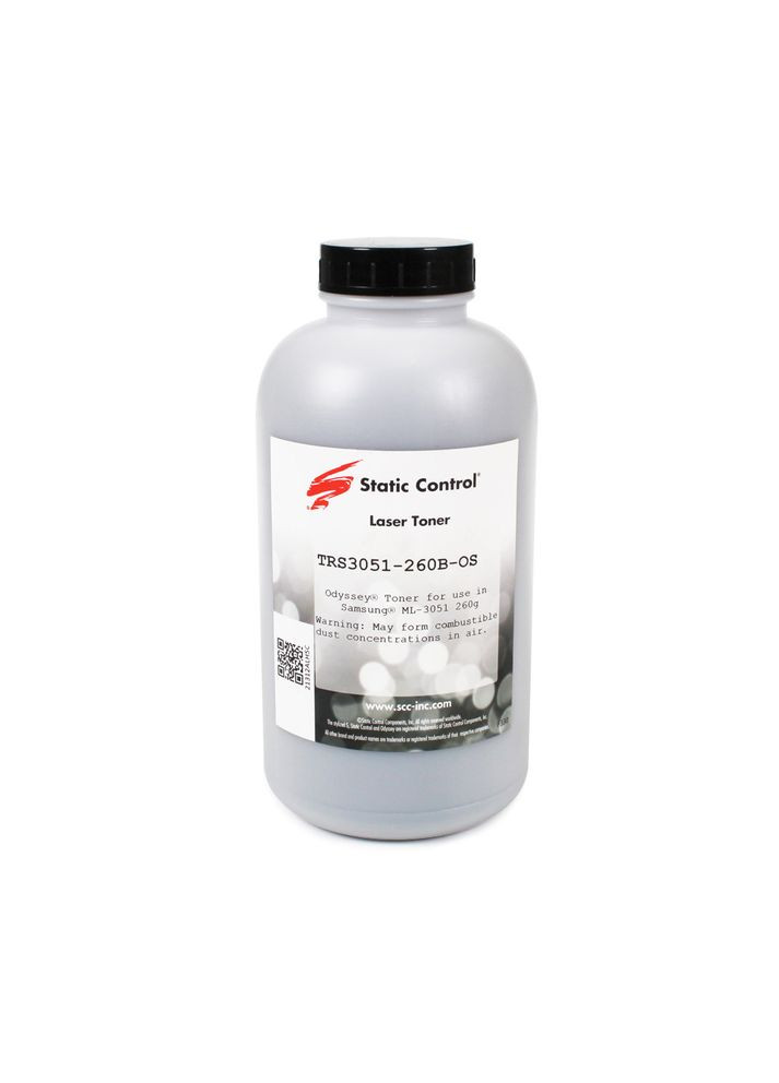 Тонер Odyssey Samsung ML-3051 260г (TRS3051-260B-OS) Static Control (338432429)