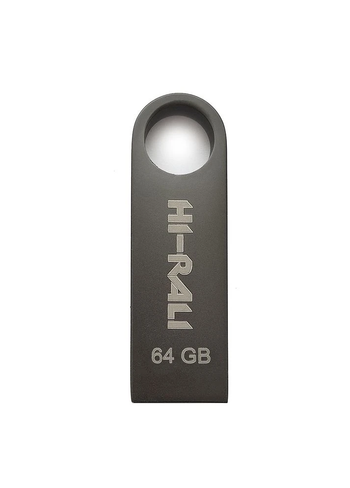 Флеш-накопичувач USB 64GB Shuttle Series Black (HI-64GBSHBK), USB 2.0, ударостійкий корпус Hi-Rali (354727323)
