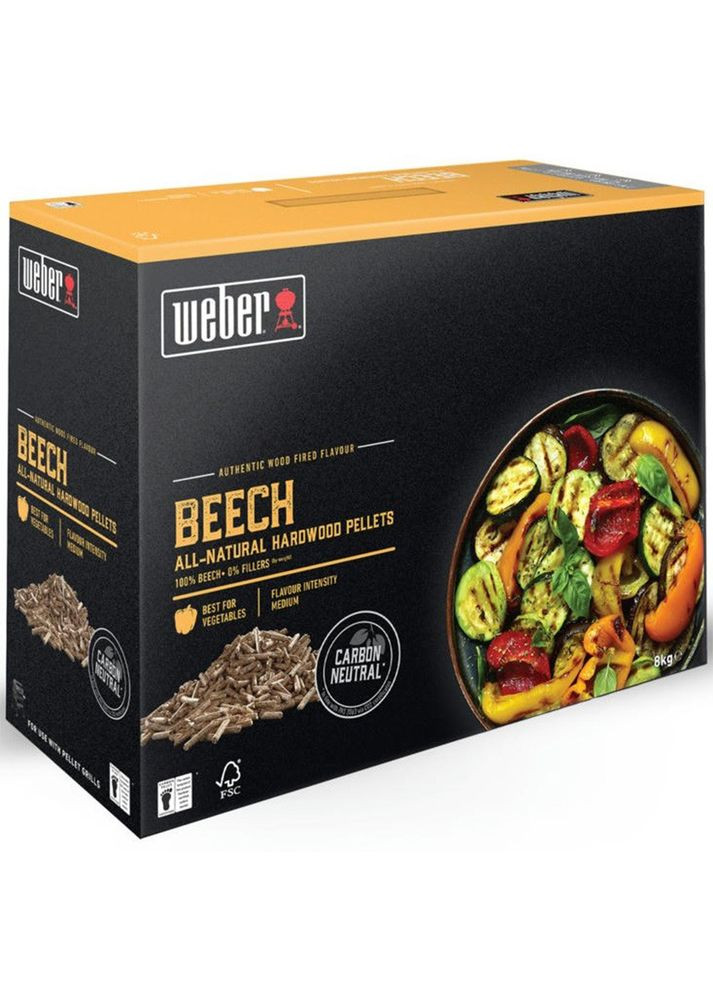 Дерев'яні пеллети Beech 8 кг 18292 Weber (358060089)