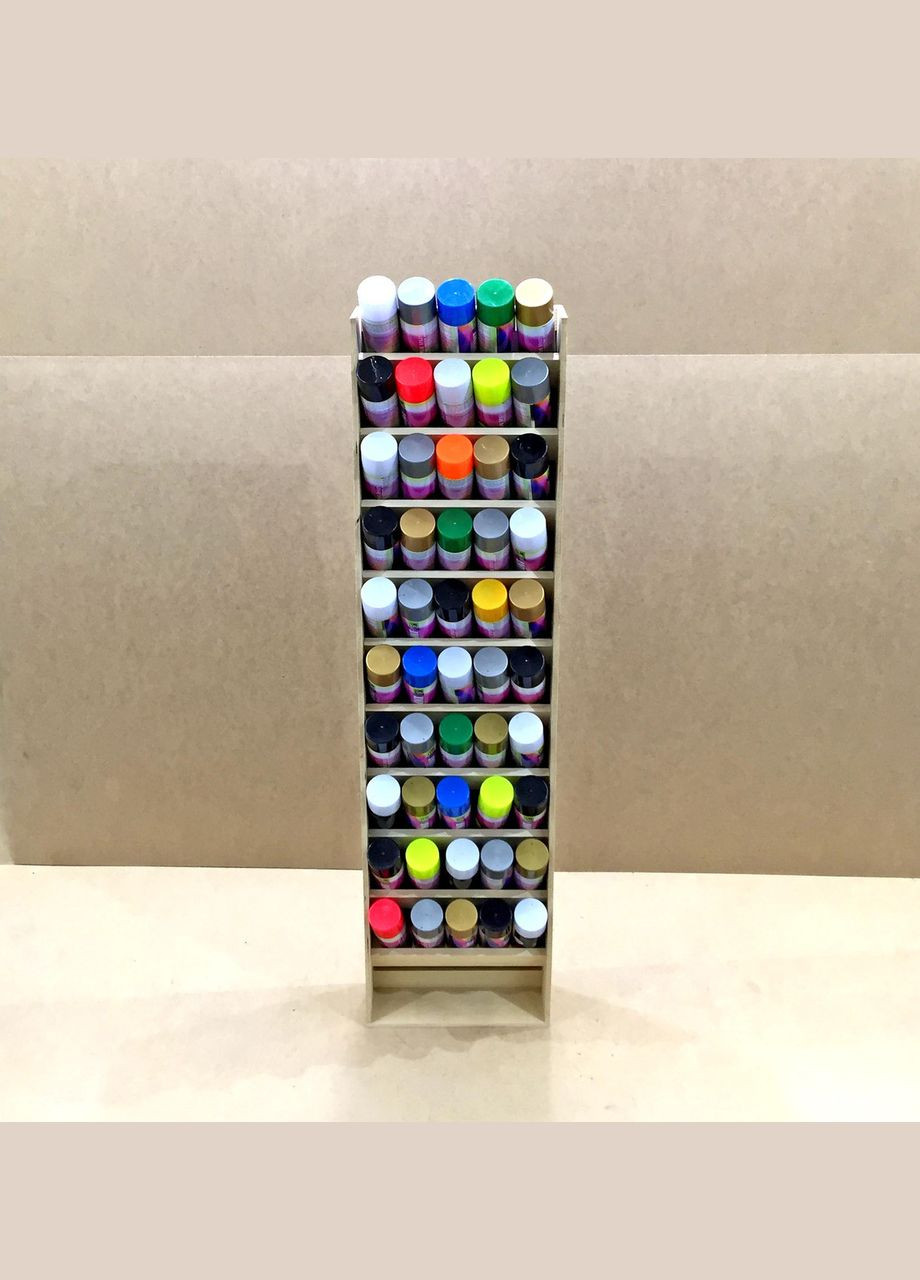 Органайзер для аэрозольных красок из дерева Фалькон бланже (АРК-000201) No Brand (328908968)