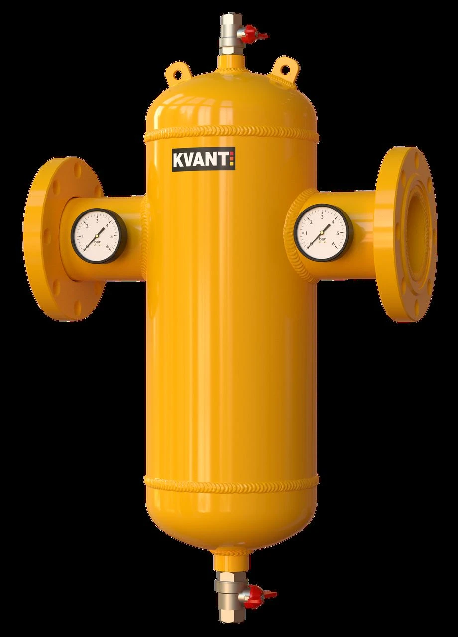 Сепаратор шламу DTF.EC-100 фланцевий Ду100 10бар KVANT EC Kvant Labaratory (303833802)