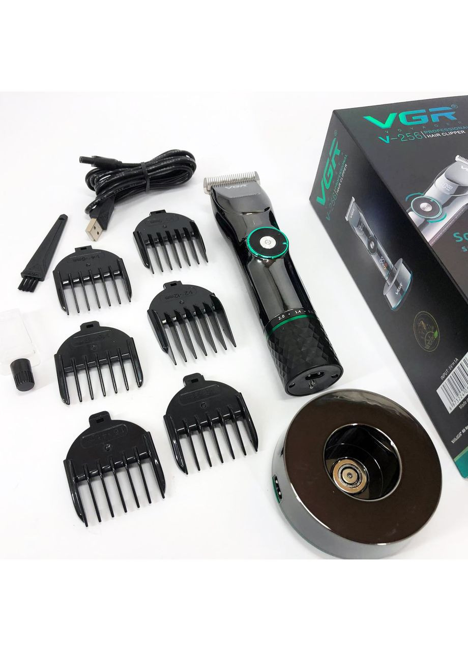 Бритва триммер для бороды V-256, Подстригательная машинка, Моющаяся машинка SM-106 для стрижки VGR (351486338)