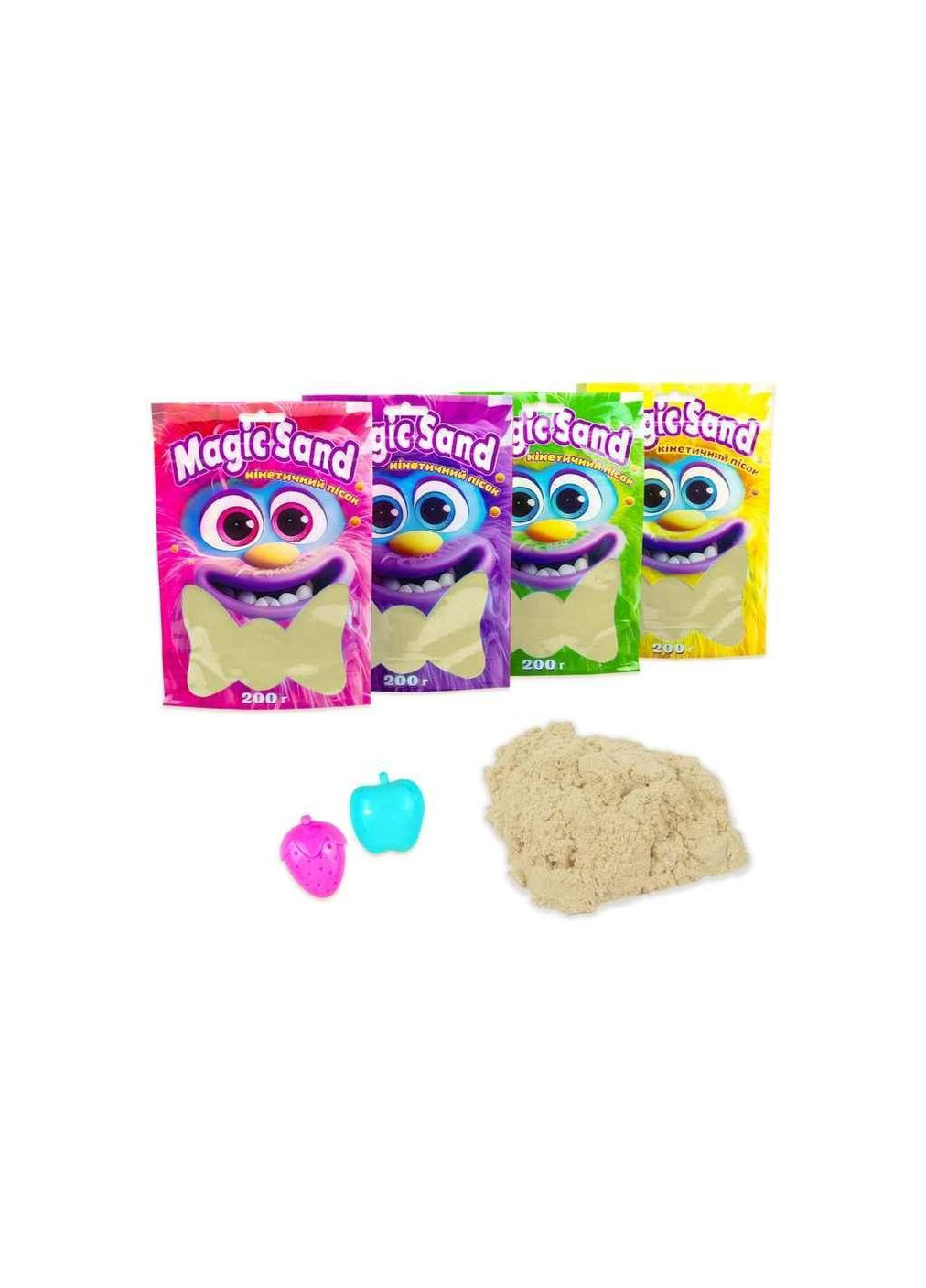 Кінетичний пісок Magic sand в пакеті 39401-9 0,200кг Синій ТМ Strateg (317353368)