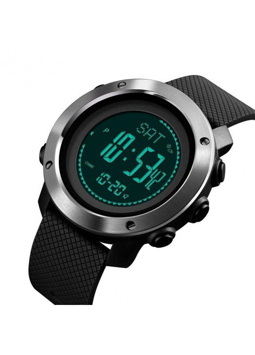 Наручний чоловічий годинник 1418 Чорний Skmei (313653906)