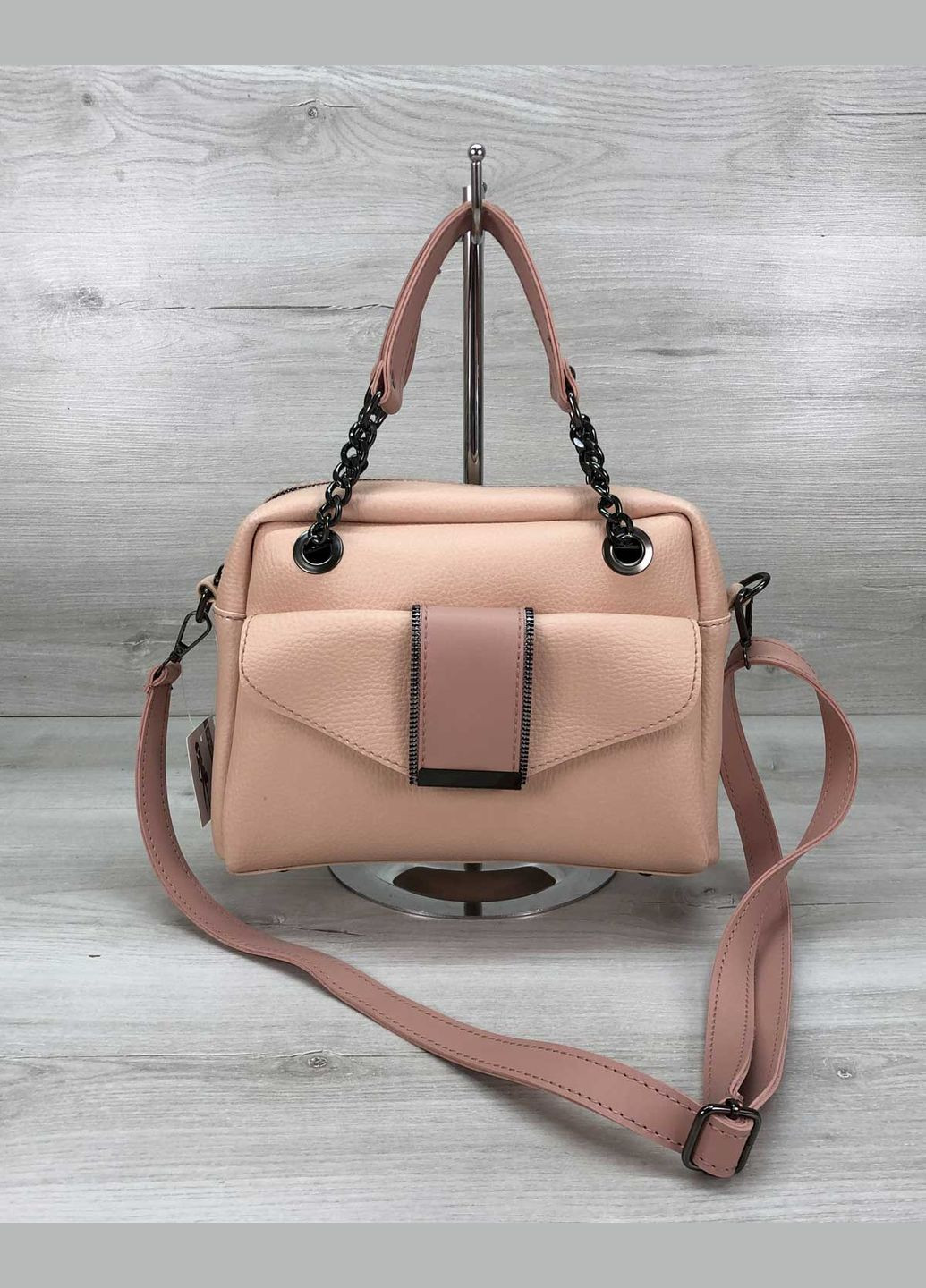 Жіноча компактна молодіжна сумка Хлоя середнього розміру (sumka-zhnocha-hloq) WeLassie (342199684)