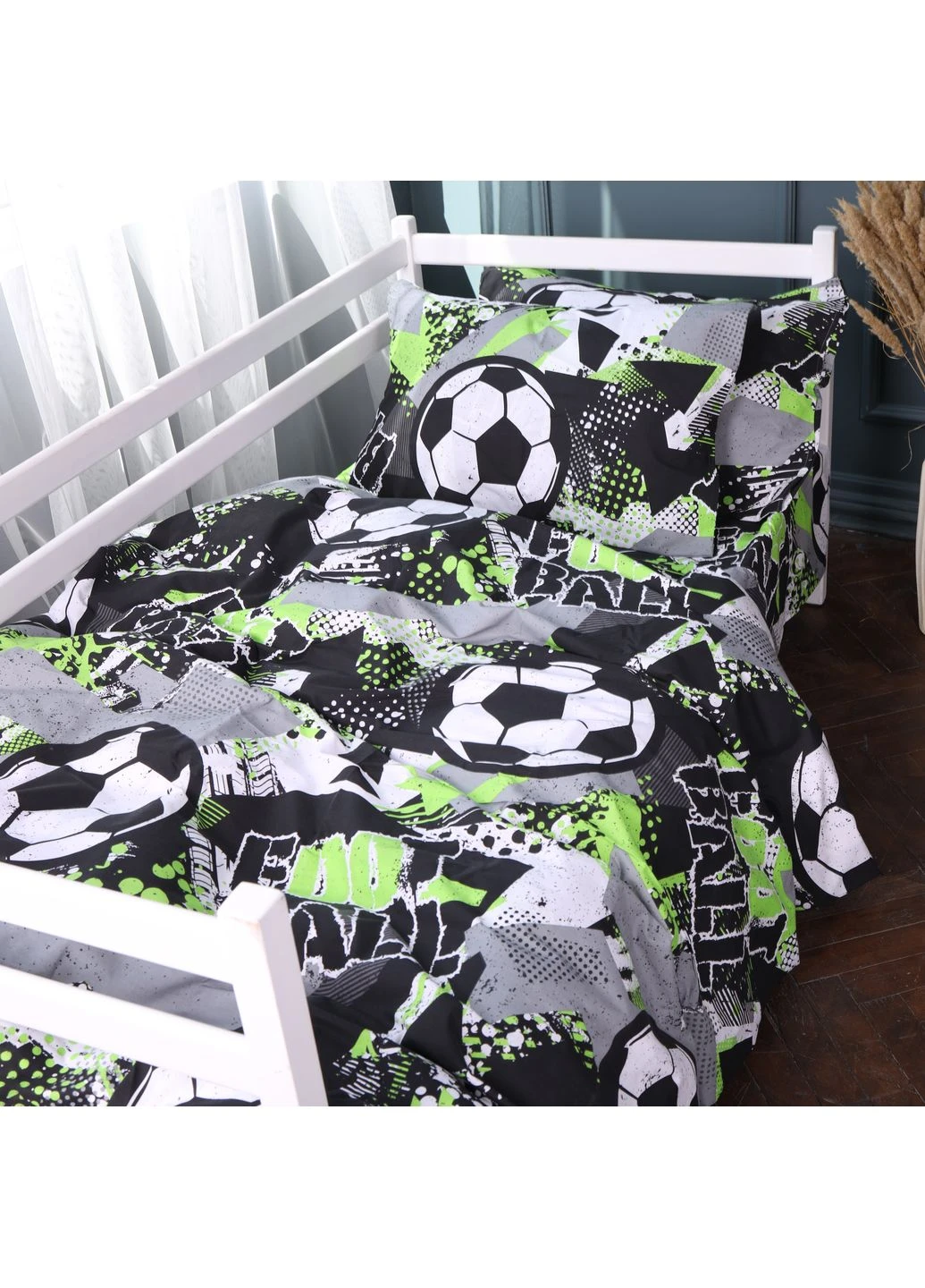 Підковдра Бязь Kids Time 17-0837 Urban football 175*210 Mirson (399967310)